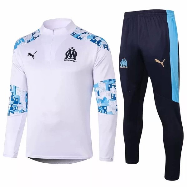 Chandal Marsella 2020-2021 Blanco Azul